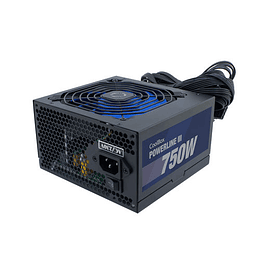 FUENTE ALIMENTACION 750W COOLBOX POWERLINE3 PFC-ACTIVO 85+ 6SATA 12CM ATX