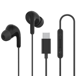 AURICULARES C/MICROFONO XIAOMI EARPHONES TYPE C BLACK