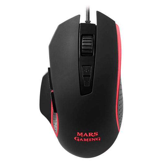 MarsGaming MM018 Ratón 4800DPI RGB SW 8 botones