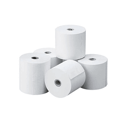 Oqonos Rollo de Papel Termico 57x35x12mm, Libre de BPA, FSC