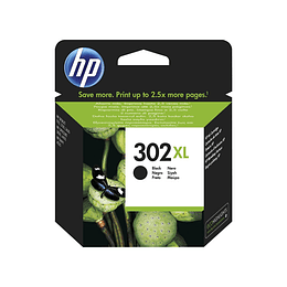 CARTUCHO TINTA NEGRO HP 302 XL (F6U68AE)