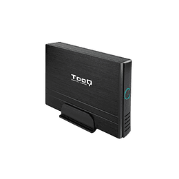 CAJA EXTERNA USB 3.5'' 33MM SATA 2.0 NEGRA TOOQ