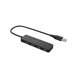 HUB 4 PUERTOS USB 3.0 NEGRO APPROX