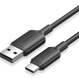 CABLE USB-C A USB-A 2 M NEGRO VENTION