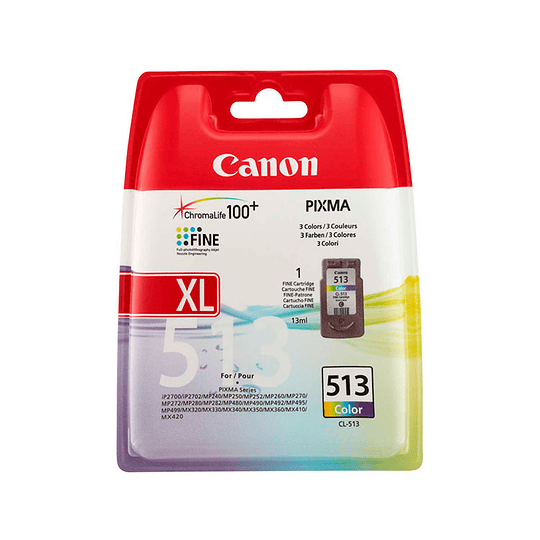 CARTUCHO TINTA COLOR CANON CL513