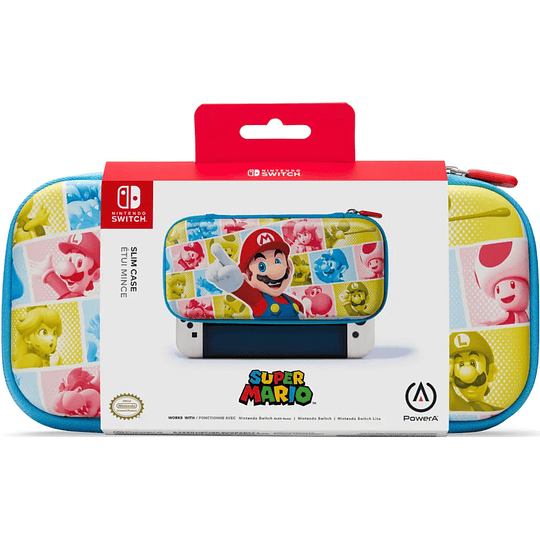 POWER A SLIM CASE PHOTO BOOTH SUPER MARIO (SWITCH/OLED/LITE)/