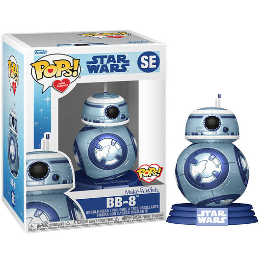 FUNKO POPS! STAR WARS MAKE A WISH: BB-8 (METALLIC) (SE)/PEGI 3