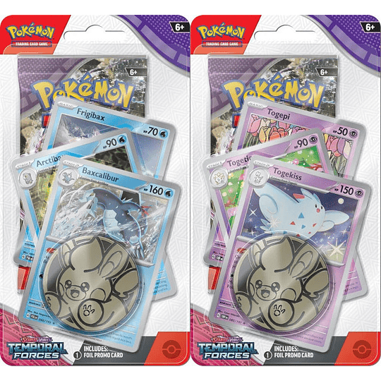 POKEMON TRADING CARD GAME PREMIUM CHECKLANE SCARLET & VIOLET TEMPORAL FORCES (ENG)/PEGI 3