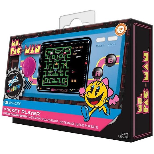 MY ARCADE POCKET PLAYER MISS PACMAN/