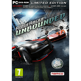 RIDGE RACER UNBOUNDED LIMITED EDITION/PEGI 7