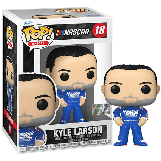 FUNKO POP! NASCAR: KYLE LARSON (16)/PEGI 3