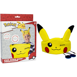 OTL KIDS AUDIO BAND HEADPHONES PIKACHU  (PS4/XBOX/SWITCH/MOVIL/TABLET)/PEGI 7