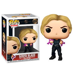 FUNKO POP! MOVIES - MORTAL KOMBAT: SONYA BLADE (1056)/PEGI 3