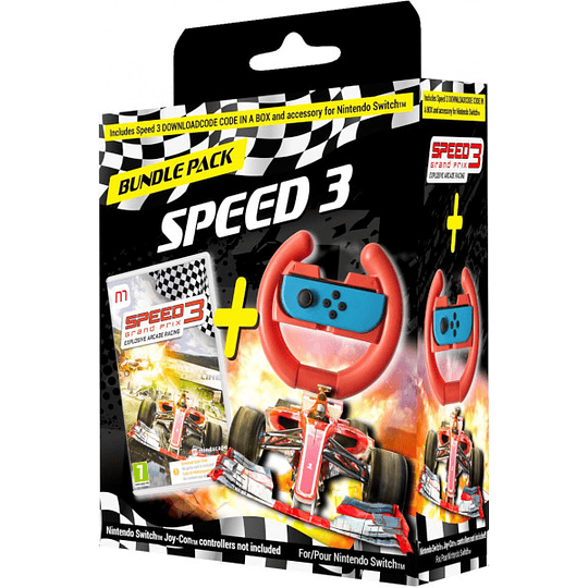 SPEED 3 RACING WHEEL BUNDLE (CIAB)/PEGI 3