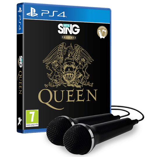 LET'S SING QUEEN + 2 MICROFONOS/PEGI 7