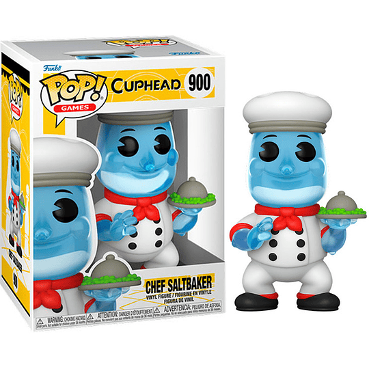 FUNKO POP! GAMES - CUPHEAD: CHEF SALTBAKER (900)/PEGI 3