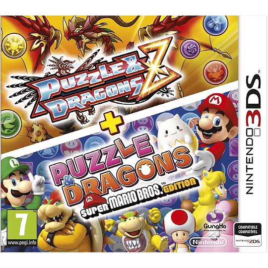 PUZZLE & DRAGONS Z + PUZZLE & DRAGONS SUPER MARIO BROS. ED./PEGI 7