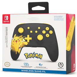 POWER A WIRELESS CONTROLLER POKEMON PIKACHU ECSTATIC/