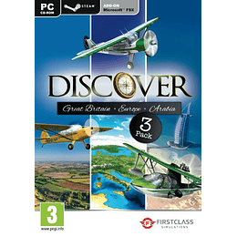 DISCOVER GREAT BRITAIN, EUROPE & ARABIA - FSX (STEAM)/PEGI 3