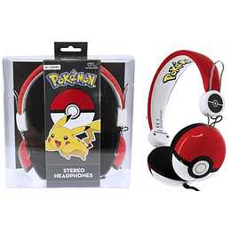 OTL STEREO HEADPHONE POKEMON POKEBALL (SWITCH/MOVIL/TABLET)/PEGI 7