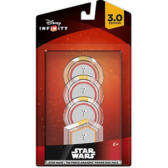 DISNEY INFINITY 3.0 STAR WARS POWER DISC FORCE AWAKENS (PACK DE 4)/