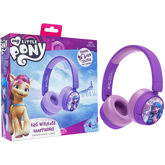 OTL KIDS WIRELESS HEADPHONES MY LITTLE PONY (CONSOLAS/MOVIL/TABLET)/PEGI 3