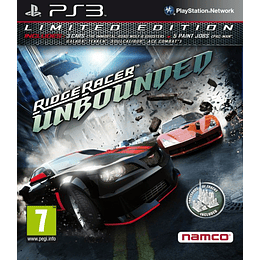 RIDGE RACER UNBOUNDED LIMITED EDITION/PEGI 7