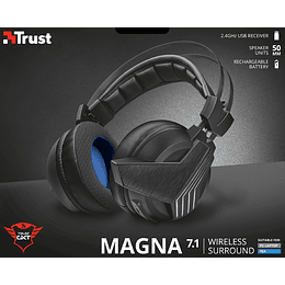 TRUST MAGNA WIRELESS 7.1 SURROUND GAMING HEADSET GXT 393(PS4/PCD)/