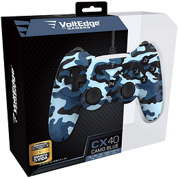 VOLTEDGE WIRED CONTROLLER CX40 CAMO BLUE (PS3/PC)/