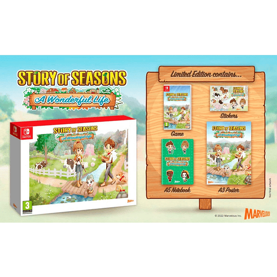 STORY OF SEASONS: A WONDERFUL LIFE LIMITED EDITION/PEGI 3