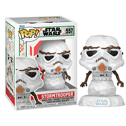 FUNKO POP! STAR WARS: HOLIDAY SNOWMAN - STORMTROOPER (557)/PEGI 3