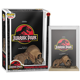 FUNKO POP!MOVIE POSTERS-JURASSICPARK:TYRANNOSAURUS REX & VELOCIRAPTOR/PEGI 3