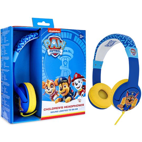 OTL WIRED HEADPHONES PAW PATROL CHASE (PS4/XBOX/SWITCH/MOVIL/TABLET) (3-7 AÑOS)/PEGI 7