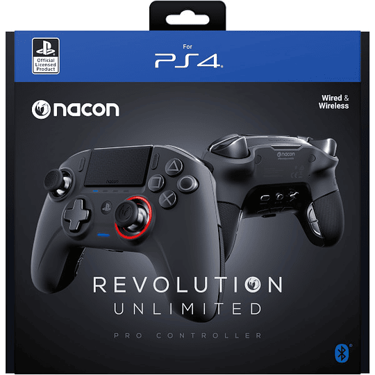 NACON WIRELESS PRO CONTROLLER REVOLUTION UNLIMITED BLACK (NEGRO)/