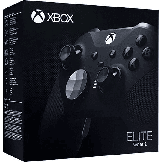 MICROSOFT WIRELESS CONTROLLER ELITE SERIES 2 BLACK (NEGRO) (XBOX ONE/ WINDOWS 10/ ANDROID/ iOS)/