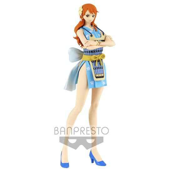 BANPRESTO ONE PIECE GLITTER & GLAMOURS: NAMI WANOKUNI STYLE II (VER.B) (25 CM)/PEGI 12