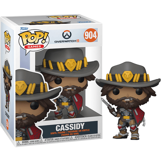 FUNKO POP! GAMES - OVERWATCH 2: CASSIDY (904)/PEGI 3