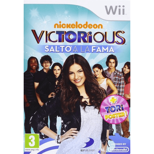 VICTORIOUS:SALTO A LA FAMA (NICKELODEON) (SELECTS)/PEGI 3