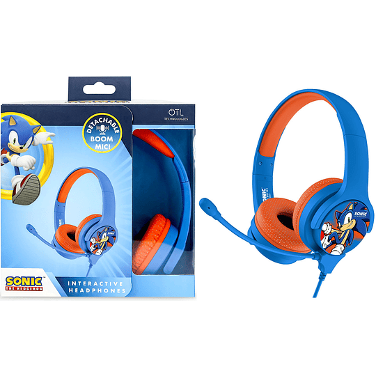 OTL INTERACTIVE HEADPHONE SONIC THE HEDGEHOG (CONSOLAS/MOVIL/TABLET/PC)/PEGI 3