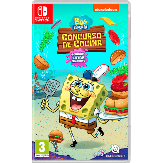 BOB ESPONJA: CONCURSO DE COCINA -EDICION EXTRA CRUJIENTE-/PEGI 3