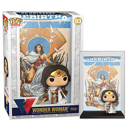 FUNKO POP! COMIC COVERS - WONDER WOMAN 80th - (REBIRTH) ON THRONE (03)/PEGI 3