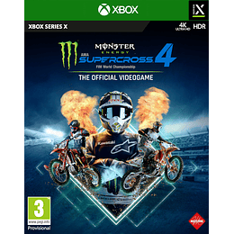 MONSTER ENERGY SUPERCROSS: THE OFFICIAL VIDEOGAME 4/PEGI 3