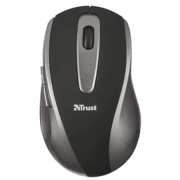 TRUST WIRELESS OPTICAL MOUSE EASYCLICK - BLACK (SENSOR OPTICO DE 1.000 PPP REALES)/