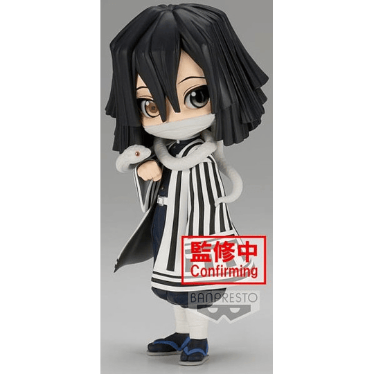 BANPRESTO Q POSKET DEMON SLAYER: KIMETSU NO YAIBA - OBANAI IGURO (VER.A) (14 CM)/PEGI 12