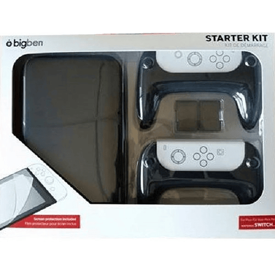 BIGBEN STARTER KIT(FUNDA DURA/FUNDA MANDOS JOY-CON)/