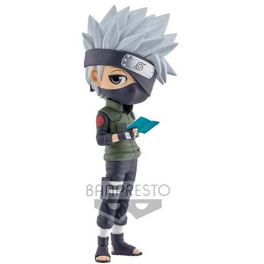 BANPRESTO Q POSKET NARUTO SHIPPUDEN: HATAKE KAKASHI (VER.A) (14CM)/PEGI 12