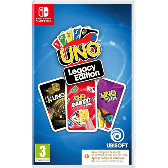 UNO LEGACY EDITION (CIAB)/PEGI 3