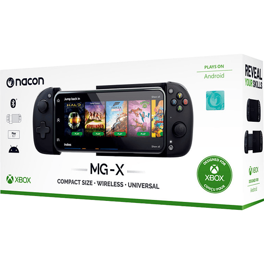 NACON GAMEPAD PARA ANDROID MG-X NEGRO (BLACK) (XBOX GAME PASS ULTIMATE)/