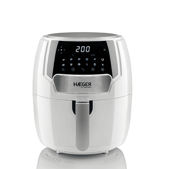 FREIDORA INTELIGENTE AIR FEAST DIGITAL 4.2L BLANCO HAEGER