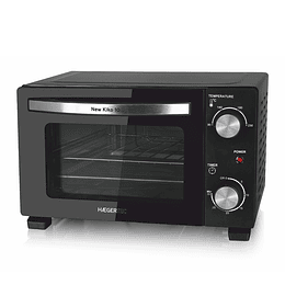 HORNO ELECTRICO NEW KIKO 10L NEGRO HAEGER